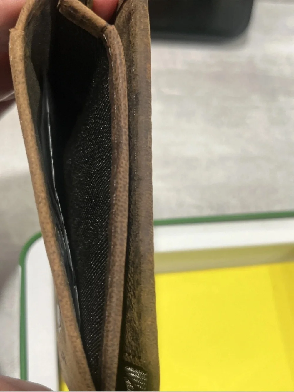 John Deere compact leather